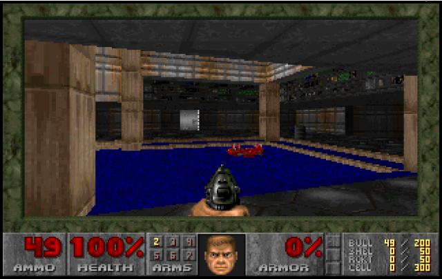 Doom 1993 DOS title screen – id Software