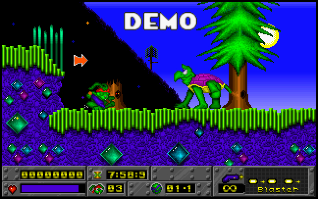 Jazz Jackrabbit DOS screenshot