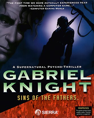 Gabriel Knight: Sins of the Fathers DOS game screenshot