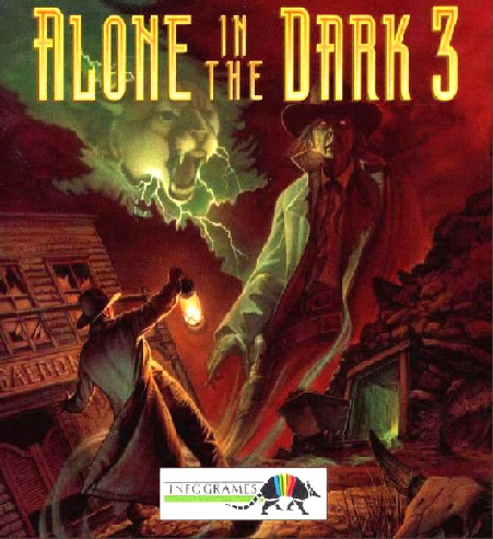 Alone in the Dark 3 DOS game screenshot