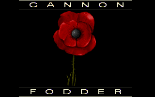 Cannon Fodder DOS game screenshot