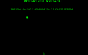 Operation Stealth (1990): Delphine’s Spy Thriller (and Secret Bond Game)