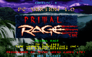 Primal Rage (1995): When Claymation Dinosaurs Ruled Fighting Games