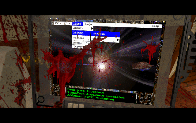 Ripper DOS game screenshot