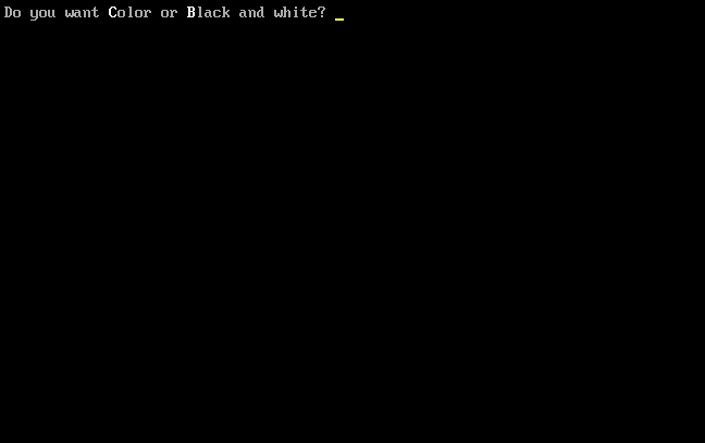 Supernova DOS game screenshot