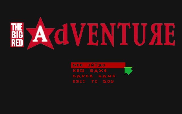 The Big Red Adventure DOS game screenshot