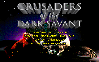 Wizardry VII: Crusaders of the Dark Savant DOS game screenshot