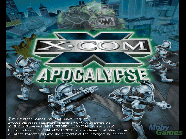 X-COM: Apocalypse DOS game screenshot