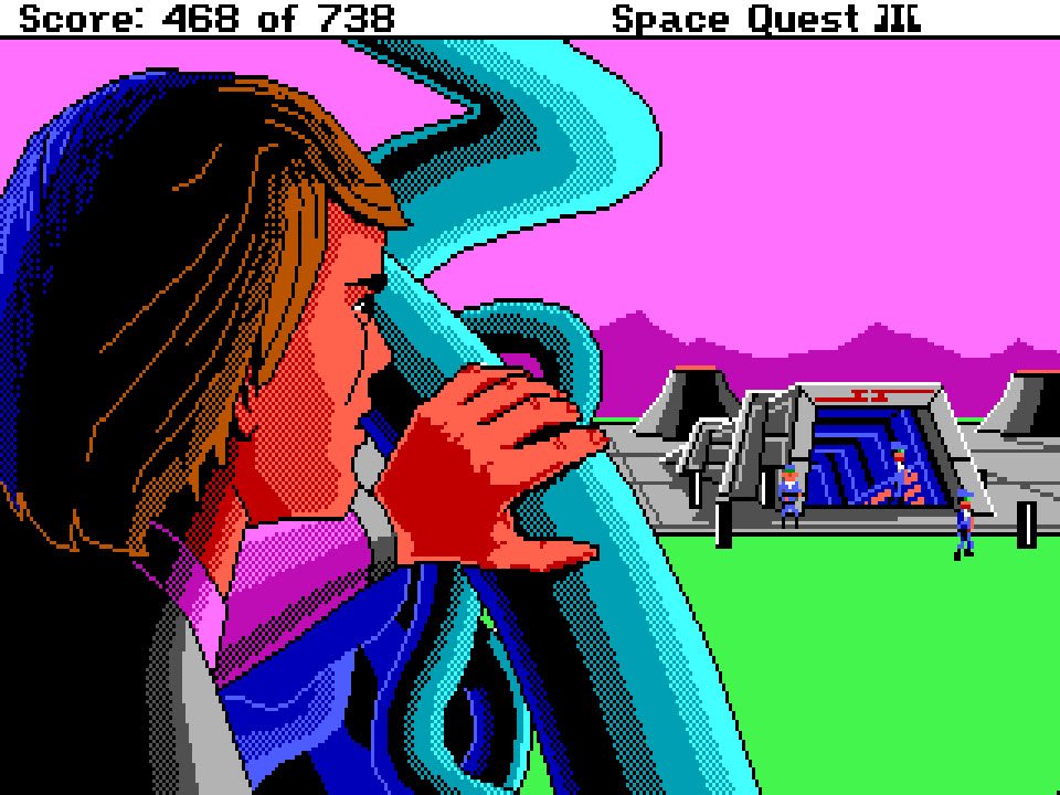 Space Quest III The Pirates of Pestulon adventure game screenshot