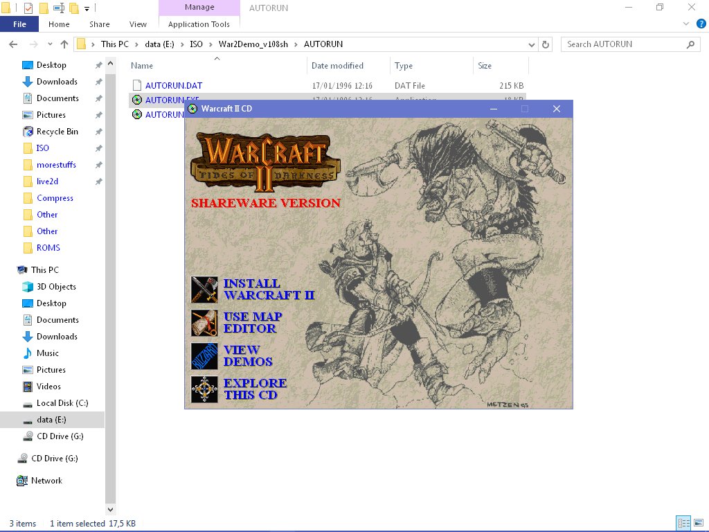 Warcraft II Tides of Darkness real-time strategy gameplay screenshot