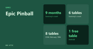 Epic Pinball Was James Schmalz’s Ticket From Shareware to Unreal
